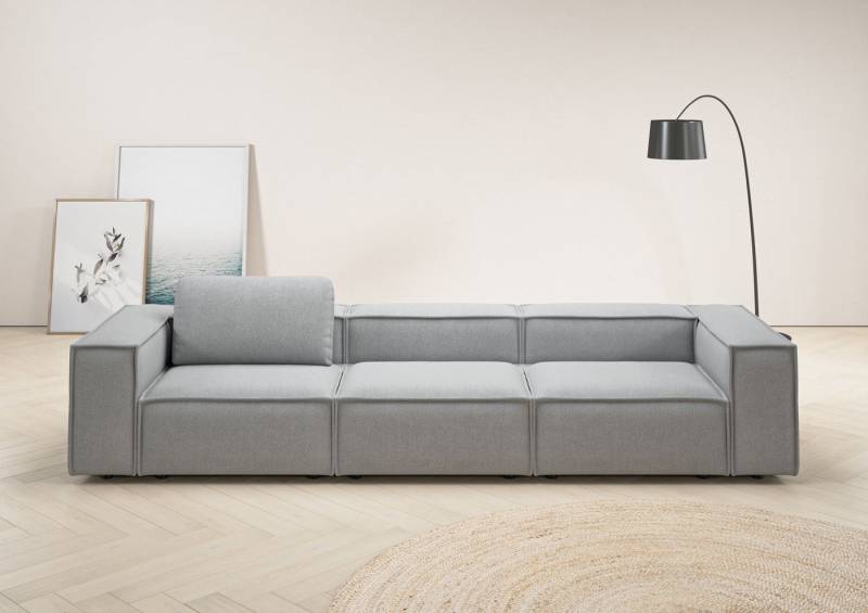 Places of Style 3,5-Sitzer Watertown, modernes Big-Sofa XXL, 336 cm Breite, auch in Feincord, Riesiges Designersofa mit viel Platz & weichen Bezügen in Trendfarben von Places of Style