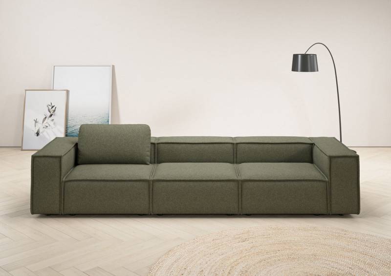 Places of Style 3,5-Sitzer Watertown, modernes Big-Sofa XXL, 336 cm Breite, auch in Feincord, Riesiges Designersofa mit viel Platz & weichen Bezügen in Trendfarben von Places of Style