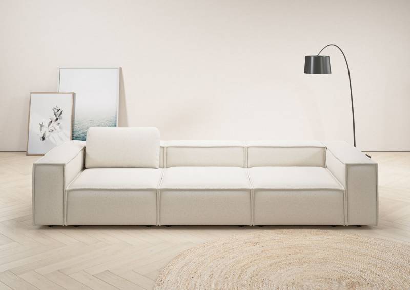 Places of Style 3,5-Sitzer Watertown, modernes Big-Sofa XXL, 336 cm Breite, auch in Feincord, Riesiges Designersofa mit viel Platz & weichen Bezügen in Trendfarben von Places of Style