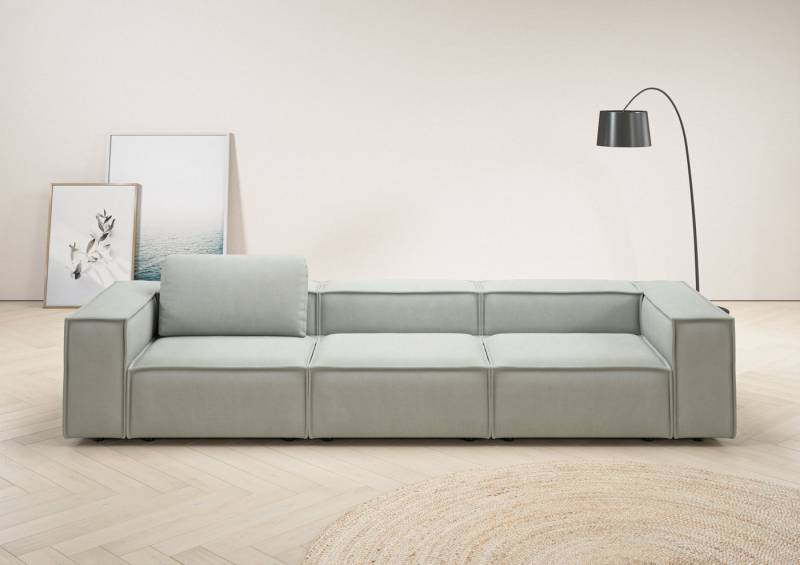 Places of Style 3,5-Sitzer Watertown, modernes Big-Sofa XXL, 336 cm Breite, auch in Feincord, Riesiges Designersofa mit viel Platz & weichen Bezügen in Trendfarben von Places of Style
