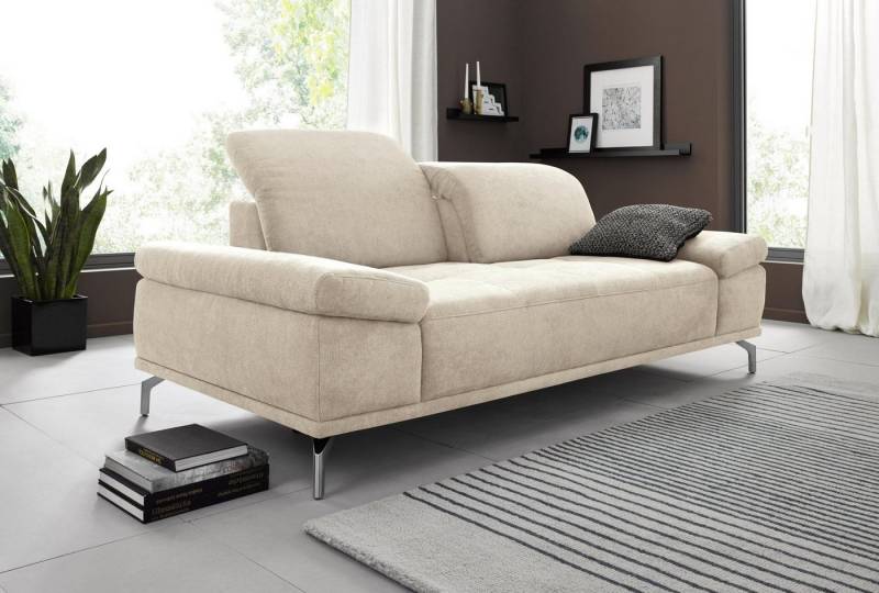 Places of Style 3-Sitzer Caluna, mit Sitztiefen- und Kopfteilverstellung von Places of Style