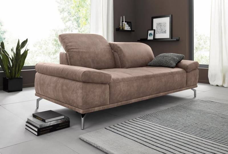 Places of Style 3-Sitzer Caluna, mit Sitztiefen- und Kopfteilverstellung von Places of Style