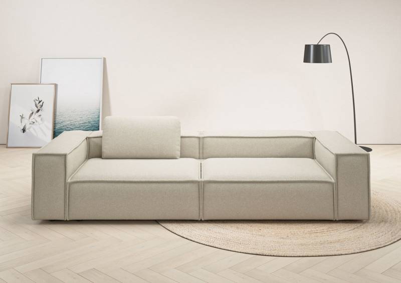 Places of Style 3-Sitzer Watertown moderner 3-Sitzer, extra breites Sofa mit in eleganten Bezügen & großzügiger Sitzfläche von Places of Style