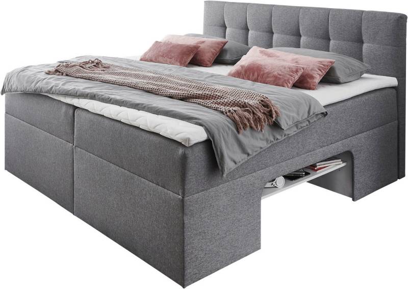 Places of Style Boxbett, Nische im Bettkasten für zusätzlichen Stauraum von Places of Style