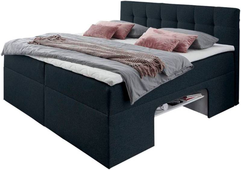 Places of Style Boxbett, Nische im Bettkasten für zusätzlichen Stauraum von Places of Style