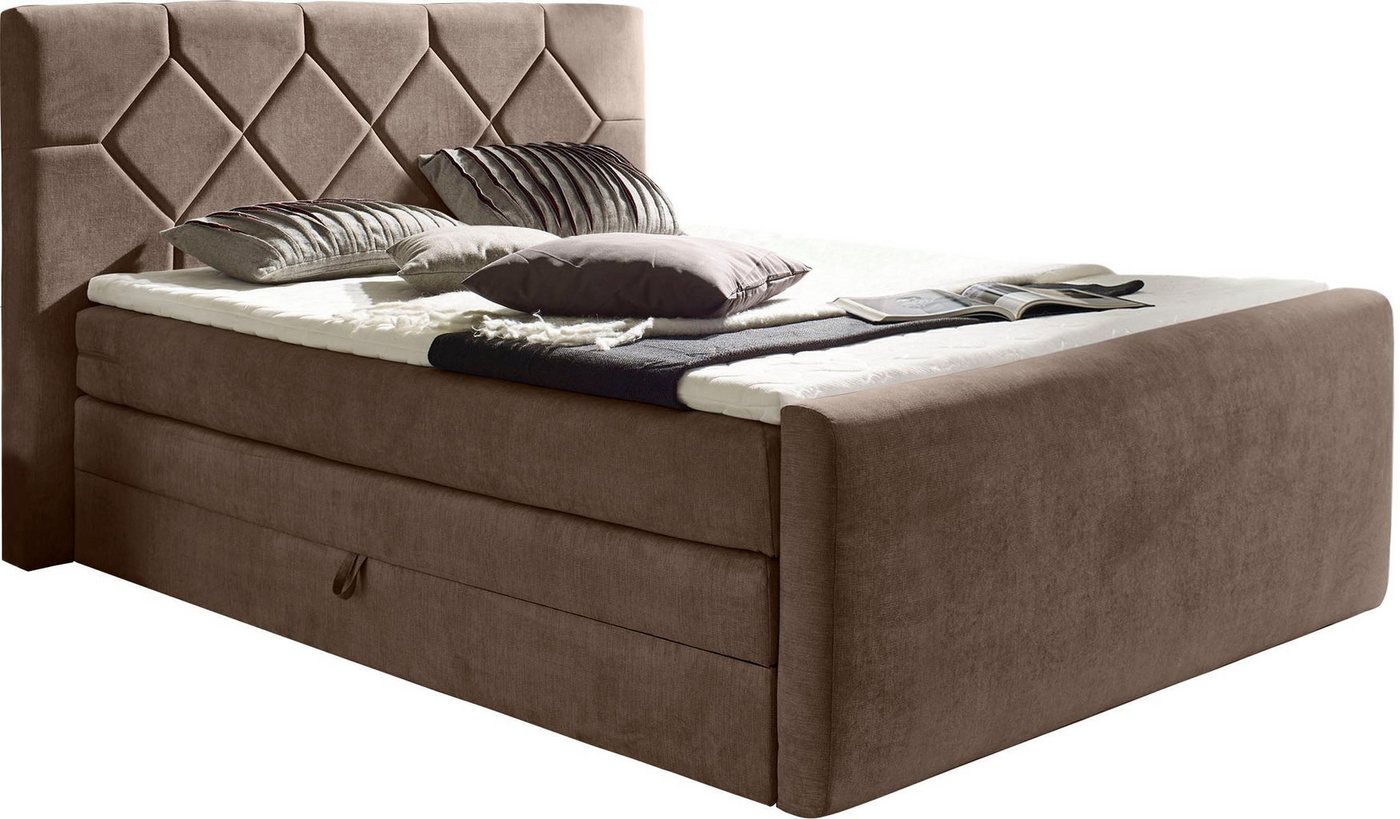 Places of Style Boxspringbett Atlanta, inklusive Topper und Bettkasten Places of Style Boxspringbett Atlanta, inklusive Topper und Bettkasten von Places of Style