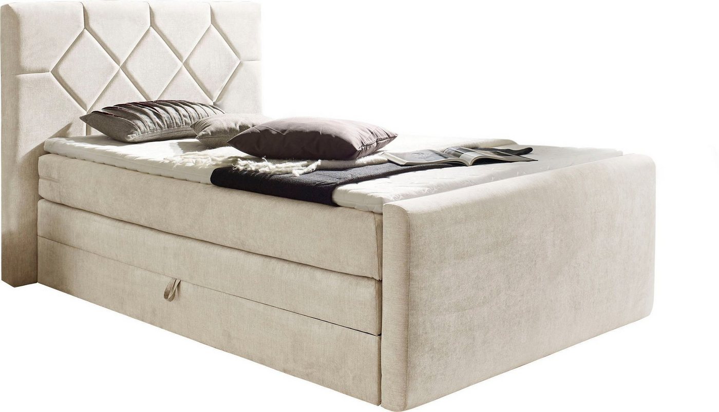 Places of Style Boxspringbett Atlanta, inklusive Topper und Bettkasten Places of Style Boxspringbett Atlanta, inklusive Topper und Bettkasten von Places of Style