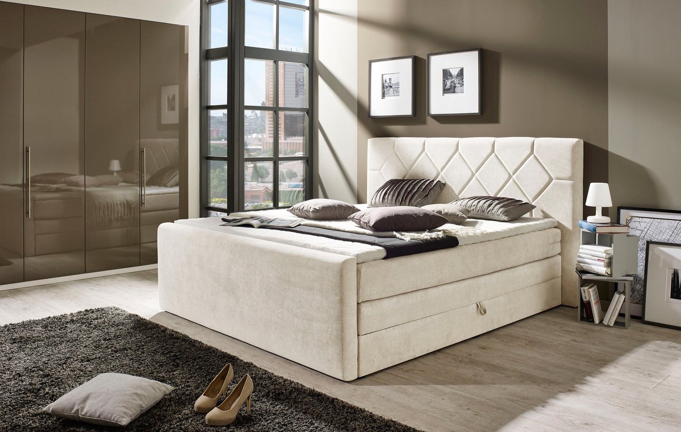 Places of Style Boxspringbett Atlanta, inklusive Topper und Bettkasten Places of Style Boxspringbett Atlanta, inklusive Topper und Bettkasten von Places of Style