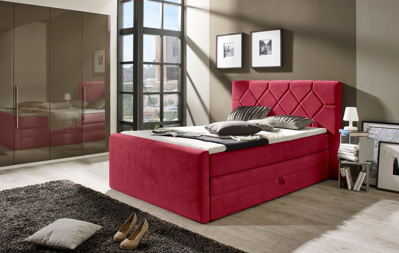 Places of Style Boxspringbett Atlanta, inklusive Topper und Bettkasten Places of Style Boxspringbett Atlanta, inklusive Topper und Bettkasten von Places of Style