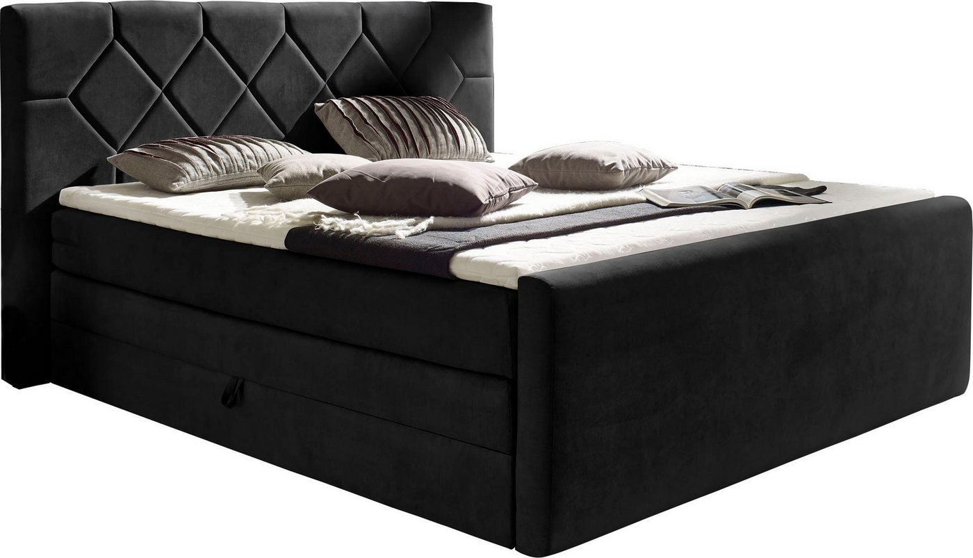 Places of Style Boxspringbett Atlanta, inklusive Topper und Bettkasten Places of Style Boxspringbett Atlanta, inklusive Topper und Bettkasten von Places of Style