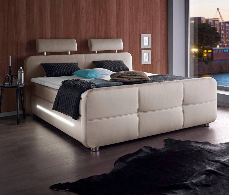 Jockenhöfer Gruppe Boxspringbett Gina, inkl. Topper und LED-Beleuchtung, erhältlich in der Größe 180x200cm Jockenhöfer Gruppe Boxspringbett Gina, inkl. Topper und LED-Beleuchtung, erhältlich in der Größe 180x200cm von Jockenhöfer Gruppe