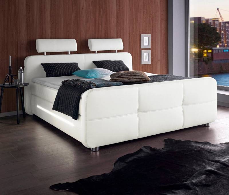 Jockenhöfer Gruppe Boxspringbett Gina, inkl. Topper und LED-Beleuchtung, erhältlich in der Größe 180x200cm Jockenhöfer Gruppe Boxspringbett Gina, inkl. Topper und LED-Beleuchtung, erhältlich in der Größe 180x200cm von Jockenhöfer Gruppe
