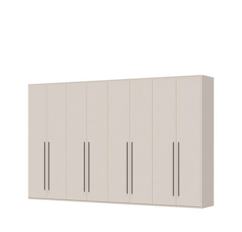 Places of Style Drehtürenschrank Opera mit oder ohne Kranz inkl. LED-Bel.,B 227,272,317 oder 362 cm UV lackiert, Soft Close Funktion, Höhenverstellbare Füße von Places of Style