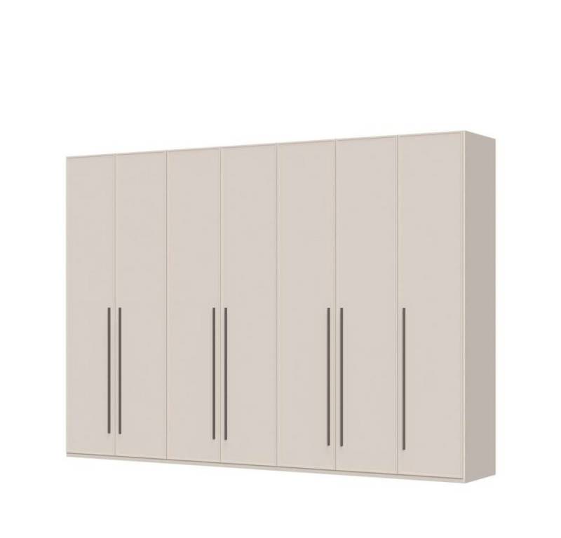 Places of Style Drehtürenschrank Opera mit oder ohne Kranz inkl. LED-Bel.,B 227,272,317 oder 362 cm UV lackiert, Soft Close Funktion, Höhenverstellbare Füße von Places of Style