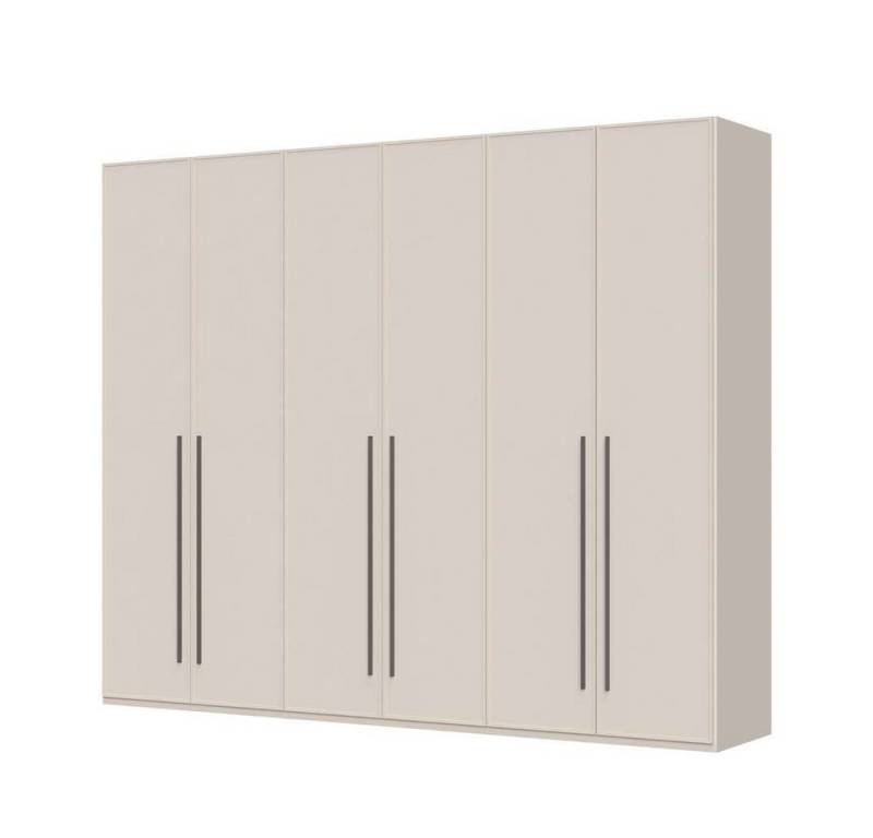 Places of Style Drehtürenschrank Opera mit oder ohne Kranz inkl. LED-Bel.,B 227,272,317 oder 362 cm UV lackiert, Soft Close Funktion, Höhenverstellbare Füße von Places of Style