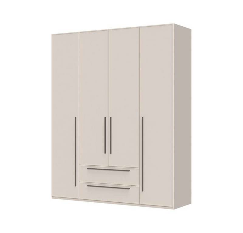 Places of Style Drehtürenschrank Opera mit oder ohne Kranz inkl. LED-Bel.,B92,137,182 oder 227 cm UV lackiert, Soft Close Funktion, Höhenverstellbare Füße von Places of Style