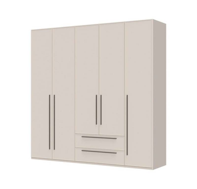 Places of Style Drehtürenschrank Opera mit oder ohne Kranz inkl. LED-Bel.,B92,137,182 oder 227 cm UV lackiert, Soft Close Funktion, Höhenverstellbare Füße von Places of Style