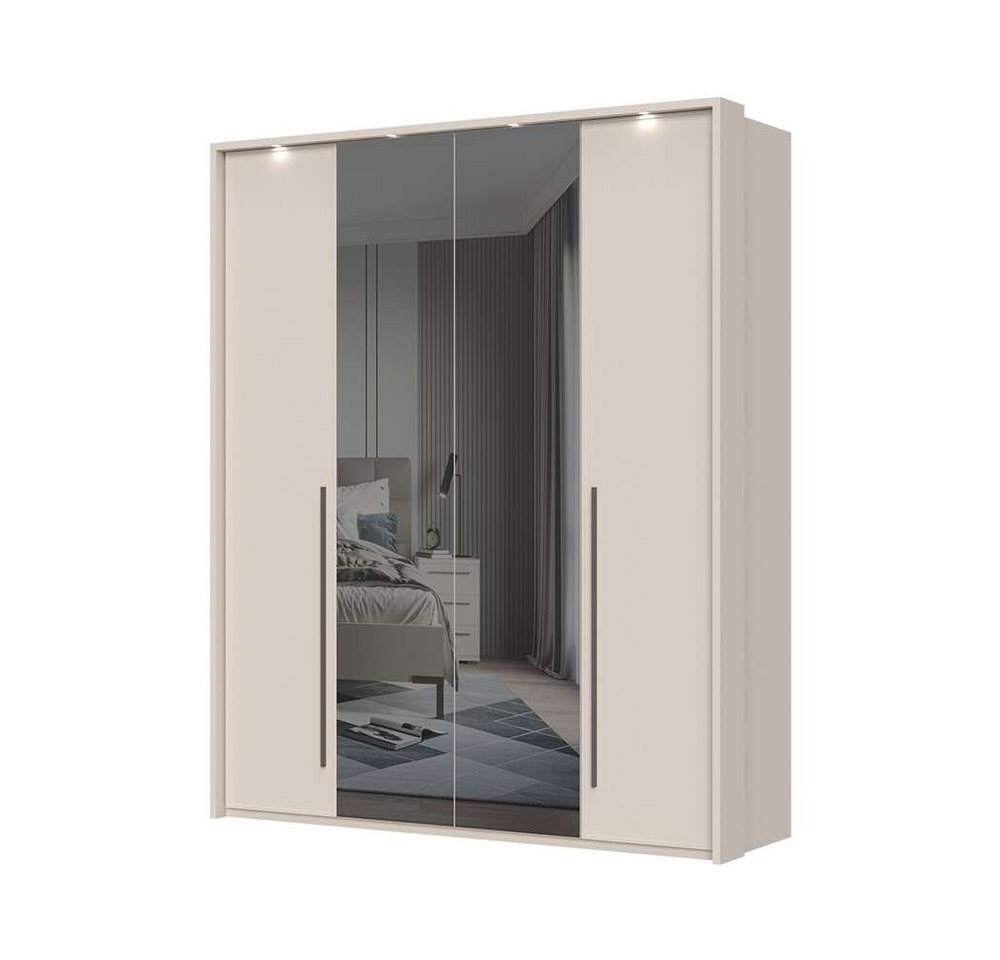 Places of Style Drehtürenschrank Opera mit oder ohne Kranz inkl. LED-Beleuchtung, B: 92,137 oder 182 cm UV lackiert, Soft Close Funktion, Höhenverstellbare Füße Places of Style Drehtürenschrank Opera mit oder ohne Kranz inkl. LED-Beleuchtung, B: 92,137 oder 182 cm UV lackiert, Soft Close Funktion, Höhenverstellbare Füße von Places of Style