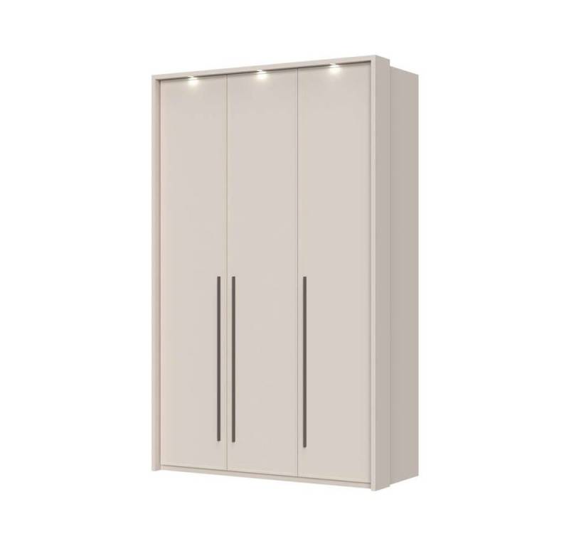 Places of Style Drehtürenschrank Opera mit oder ohne Kranz inkl. LED-Beleuchtung, B: 92,137 oder 182 cm UV lackiert, Soft Close Funktion, Höhenverstellbare Füße von Places of Style