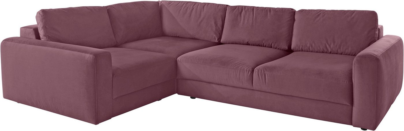 Places of Style Ecksofa Bloomfield, mit extra tiefer Sitzfläche, wahlweise mit Sitztiefenverstellung von Places of Style