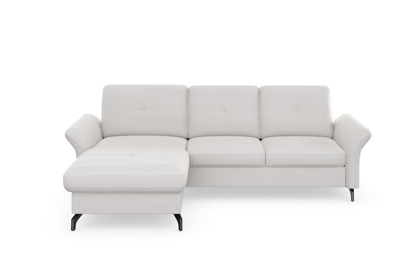 Places of Style Ecksofa Calando L-Form, wahlweise mit Bettfunktion, Bettkasten und Armteilfunktion von Places of Style