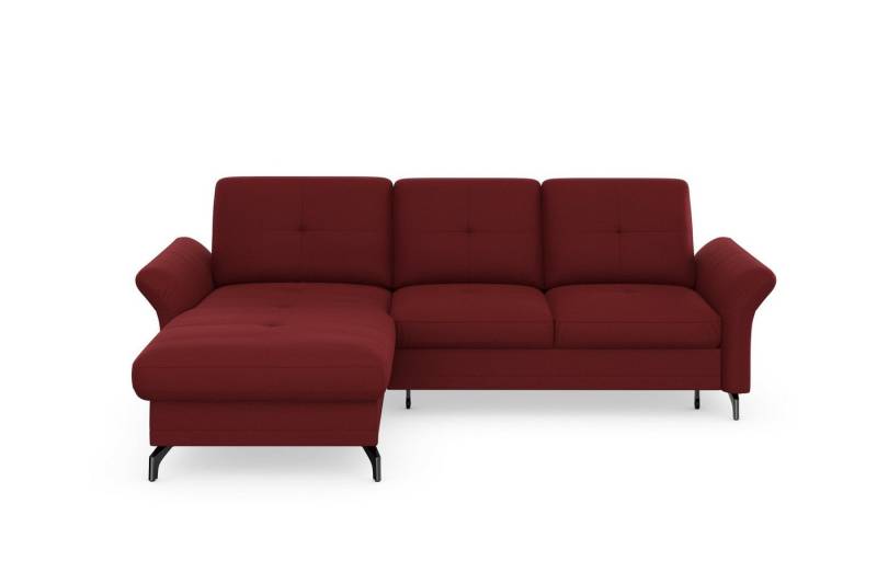 Places of Style Ecksofa Calando L-Form, wahlweise mit Bettfunktion, Bettkasten und Armteilfunktion von Places of Style