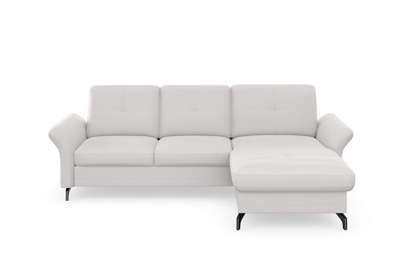 Places of Style Ecksofa Calando L-Form, wahlweise mit Bettfunktion, Bettkasten und Armteilfunktion von Places of Style