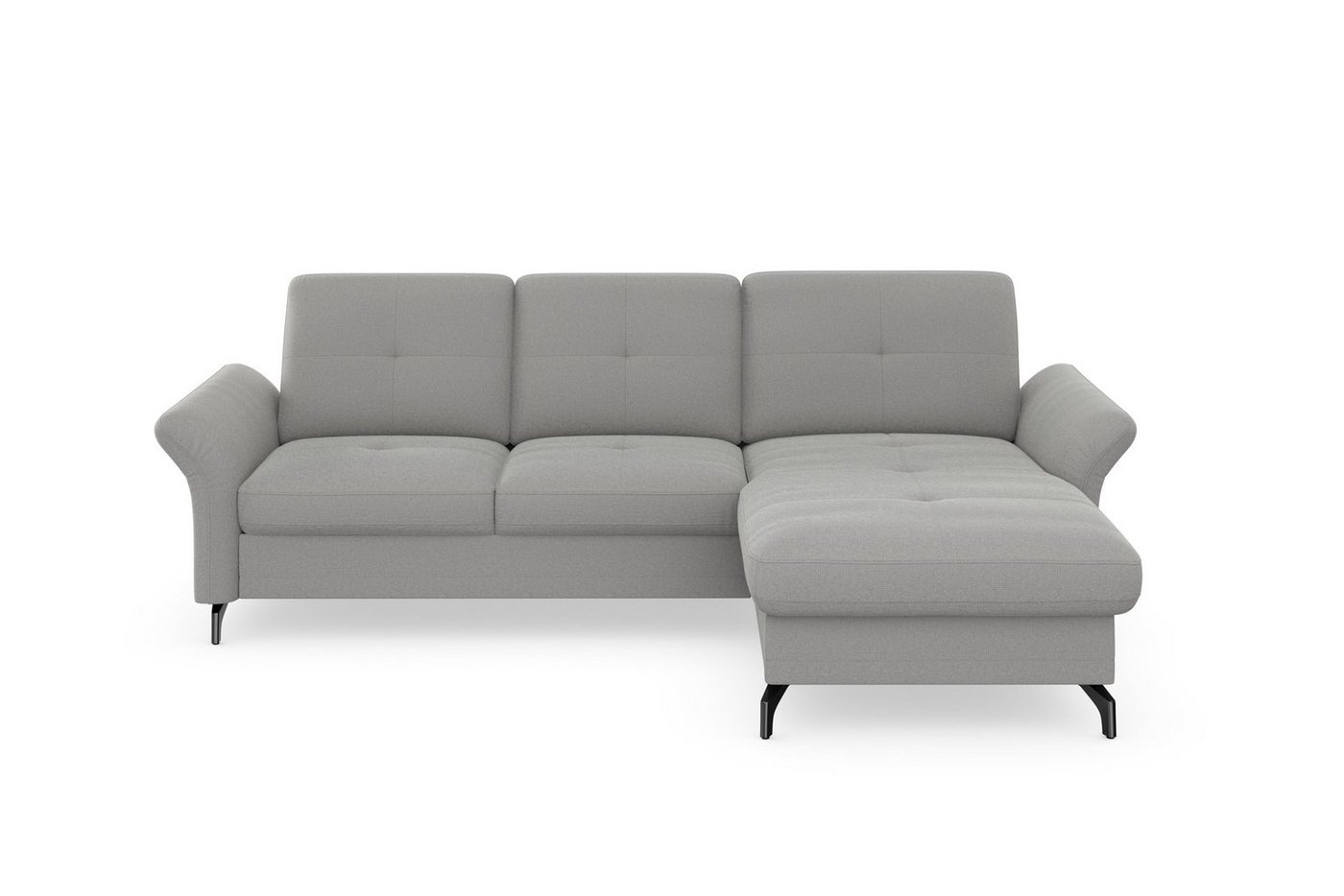 Places of Style Ecksofa Calando L-Form, wahlweise mit Bettfunktion, Bettkasten und Armteilfunktion von Places of Style