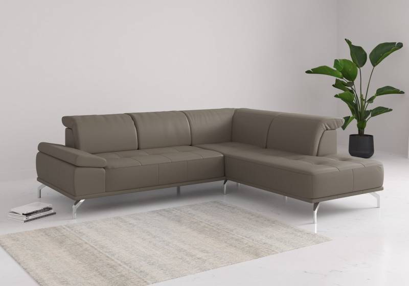 Places of Style Ecksofa Caluna, Inkl.Sitztiefenverstellung von Places of Style