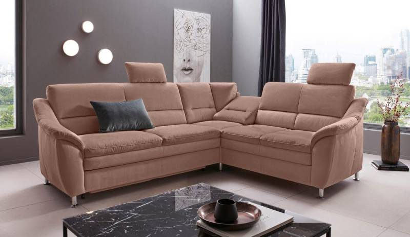 Places of Style Ecksofa Cardoso L-Form, Federkern, wahlweise mit Bett, Schubkasten, teilweise Relaxfunktion Places of Style Ecksofa Cardoso L-Form, Federkern, wahlweise mit Bett, Schubkasten, teilweise Relaxfunktion von Places of Style
