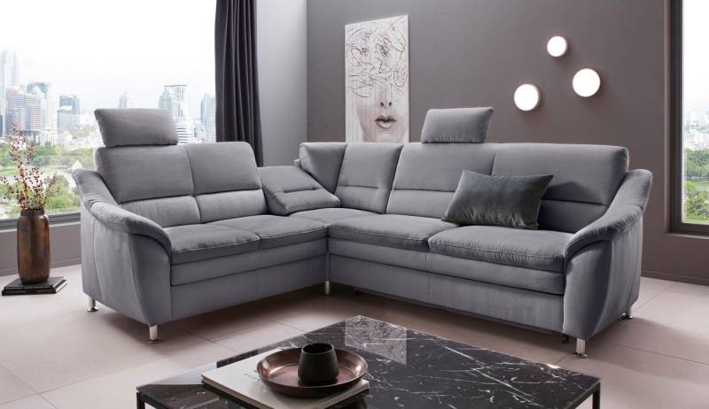 Places of Style Ecksofa Cardoso L-Form, Federkern, wahlweise mit Bett, Schubkasten, teilweise Relaxfunktion Places of Style Ecksofa Cardoso L-Form, Federkern, wahlweise mit Bett, Schubkasten, teilweise Relaxfunktion von Places of Style