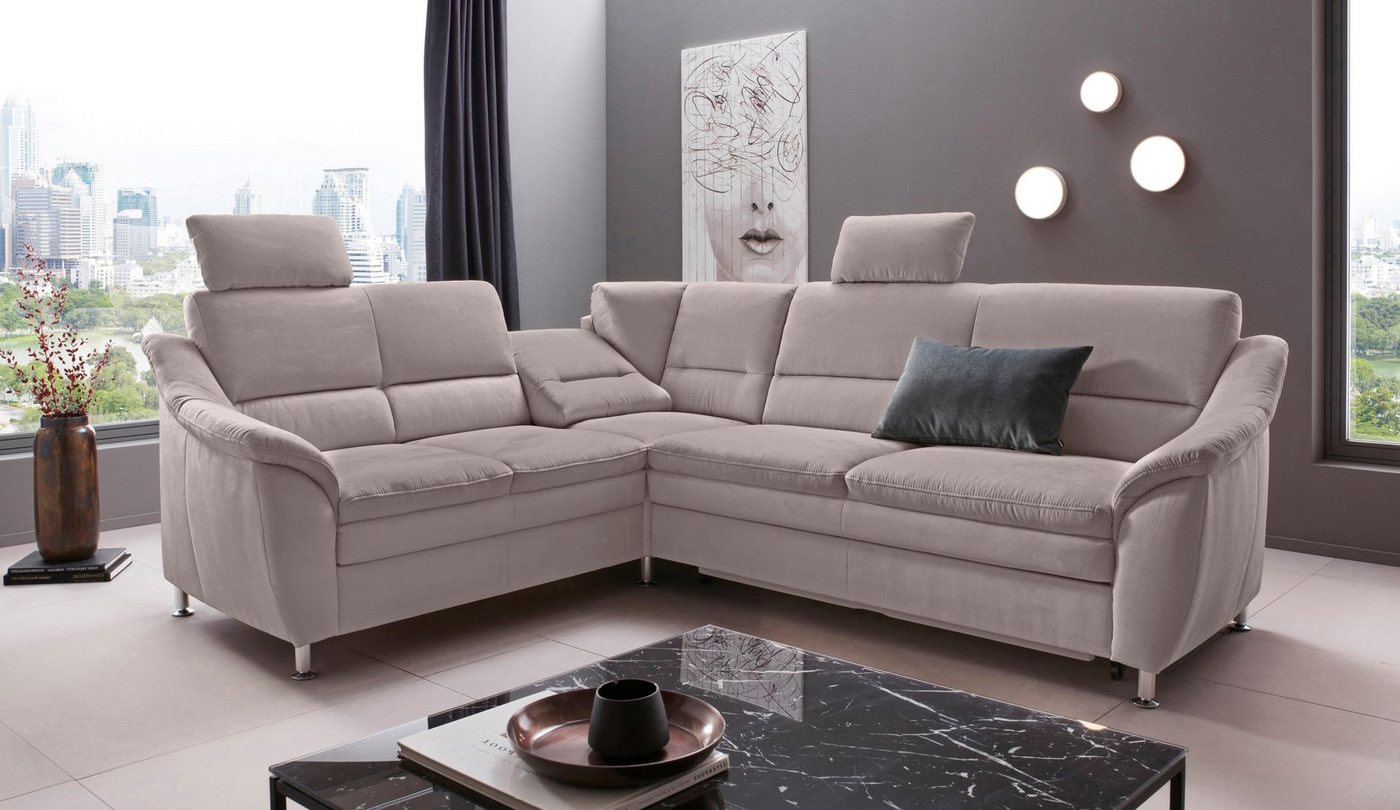 Places of Style Ecksofa Cardoso L-Form, Federkern, wahlweise mit Bett, Schubkasten, teilweise Relaxfunktion Places of Style Ecksofa Cardoso L-Form, Federkern, wahlweise mit Bett, Schubkasten, teilweise Relaxfunktion von Places of Style