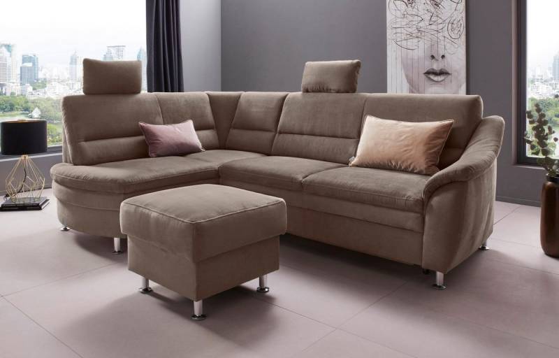 Places of Style Ecksofa Cardoso L-Form, Federkern, wahlweise mit Bett, Schubkasten Places of Style Ecksofa Cardoso L-Form, Federkern, wahlweise mit Bett, Schubkasten von Places of Style