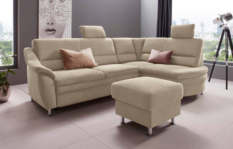 Places of Style Ecksofa Cardoso L-Form, Federkern, wahlweise mit Bett, Schubkasten Places of Style Ecksofa Cardoso L-Form, Federkern, wahlweise mit Bett, Schubkasten von Places of Style