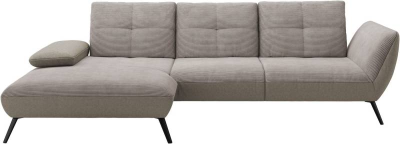 Places of Style Ecksofa Mikado L-Form, inkl. Sitztiefenverstellung und Armteilverstellung von Places of Style