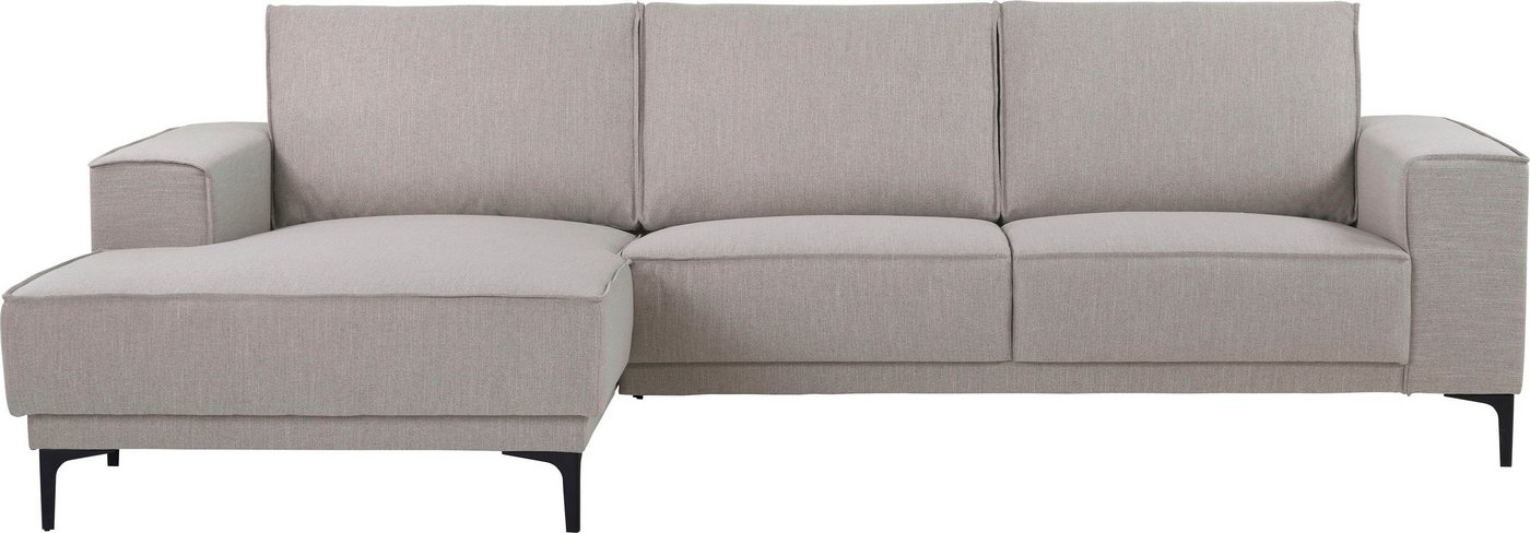 Places of Style Ecksofa OLAND 280 cm, im zeitlosem Design und hochwertiger Verabeitung von Places of Style