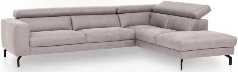 Places of Style Ecksofa Olanta, L-Form, mit verstellbaren Kopfstützen von Places of Style