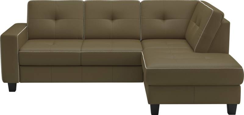 Places of Style Ecksofa Varese, wahlweise mit Bettfunktion und Bettkasten von Places of Style