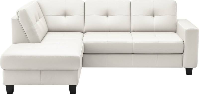 Places of Style Ecksofa Varese, wahlweise mit Bettfunktion und Bettkasten von Places of Style