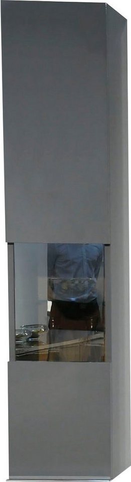 Places of Style Glasvitrine Onyx hochwertig UV lackiert, mit Soft-Close-Funktion, Höhe 140cm von Places of Style