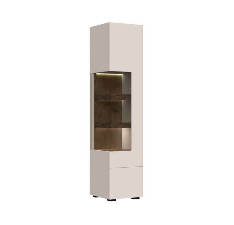 Places of Style Vitrine Sky45, Höhe 201 cm Vitrine, Lackiert mit wasserbasiertem UV-Lack von Places of Style
