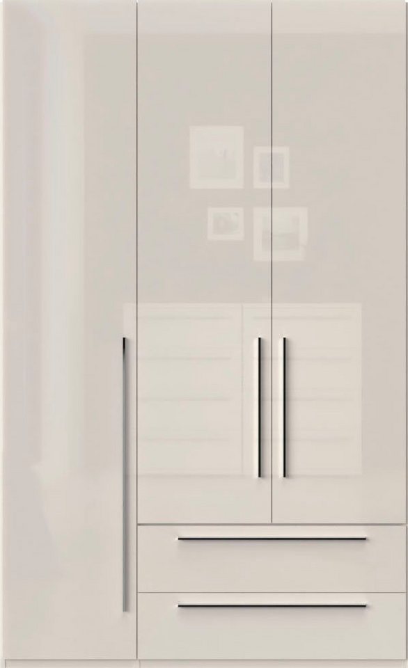 Places of Style Kleiderschrank Piano beige, UV lackiert hochglänzend, Soft-Close Funktion in vielen Breiten von Places of Style