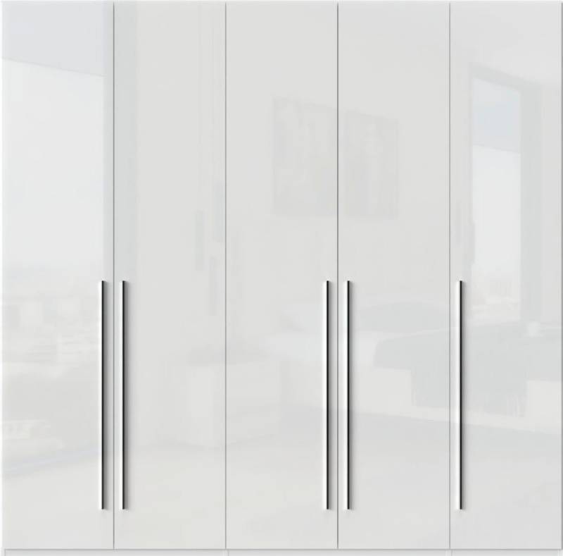 Places of Style Kleiderschrank Piano, UV lackiert, hochglänzend in beige oder weiß, FSC-zertifiziert (Made in Europe) in vielen Breiten, Höhe 224cm, mit Soft-Close Funktion von Places of Style