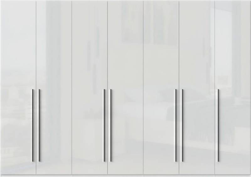Places of Style Kleiderschrank Piano, UV lackiert, hochglänzend in beige oder weiß, FSC-zertifiziert (Made in Europe) in vielen Breiten, Höhe 224cm, mit Soft-Close Funktion von Places of Style