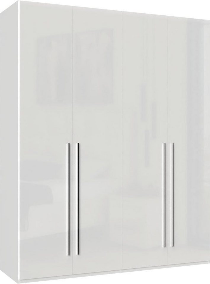 Places of Style Kleiderschrank Piano, UV lackiert, hochglänzend in beige oder weiß, FSC-zertifiziert (Made in Europe) in vielen Breiten, Höhe 224cm, mit Soft-Close Funktion von Places of Style