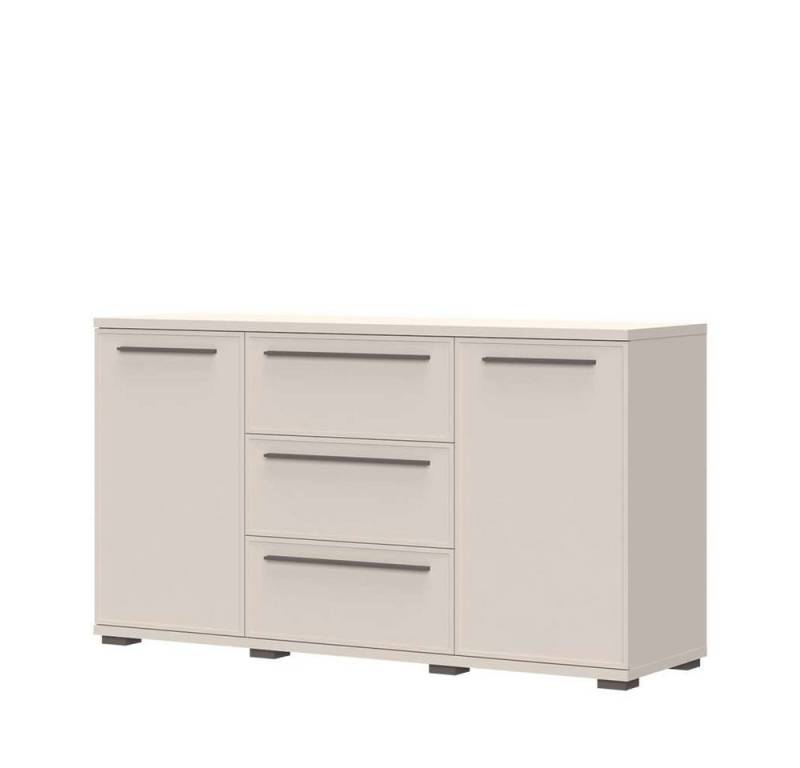 Places of Style Kommode Opera Kombikommode, Sideboard, Schubladenkommode, Breite 153 cm, UV lackiert, Soft Close Funktion, Höhenverstellbare Füße von Places of Style