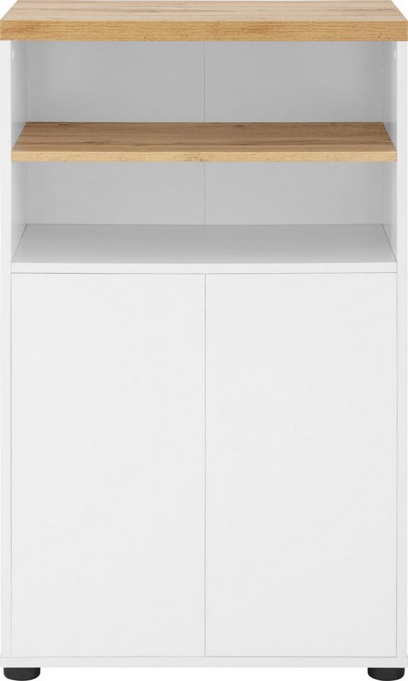 Places of Style Midischrank Thessa mit Push-to-open Funktion, BxH: 60 x 101,5 cm von Places of Style