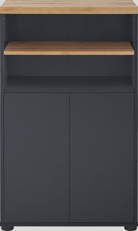 Places of Style Midischrank Thessa mit Push-to-open Funktion, BxH: 60 x 101,5 cm von Places of Style