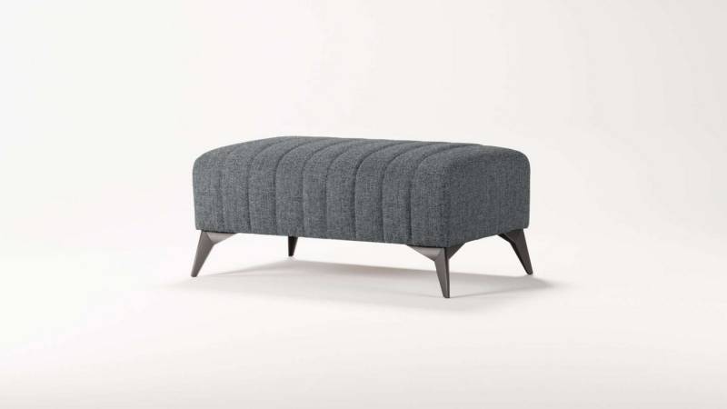 Places of Style Polsterhocker MATTHEW Sitzhocker, Maße B/T/H: B/T/H: 90/60/43 cm, Steppung von Places of Style