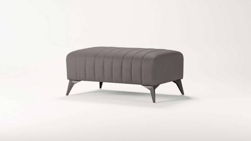 Places of Style Polsterhocker MATTHEW Sitzhocker, Maße B/T/H: B/T/H: 90/60/43 cm, Steppung von Places of Style